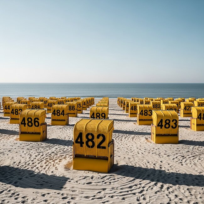 Nordseestrand in Cuxhaven-Duhnen Nordseestrand in Cuxhaven-Duhnen