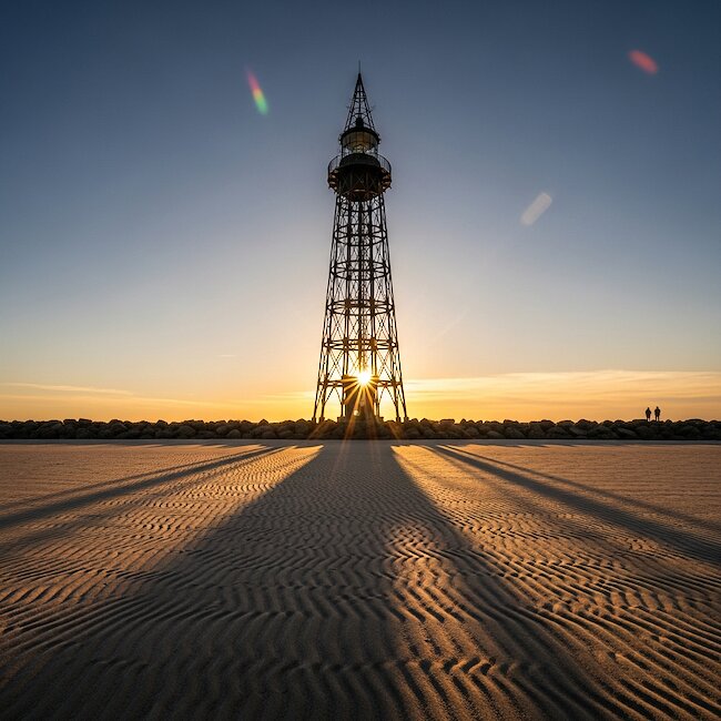 Kugelbake in Cuxhaven Kugelbake in Cuxhaven