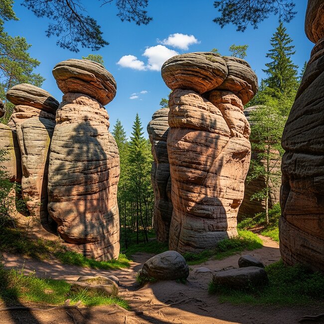 Kelchsteine im Zittauer Gebirge