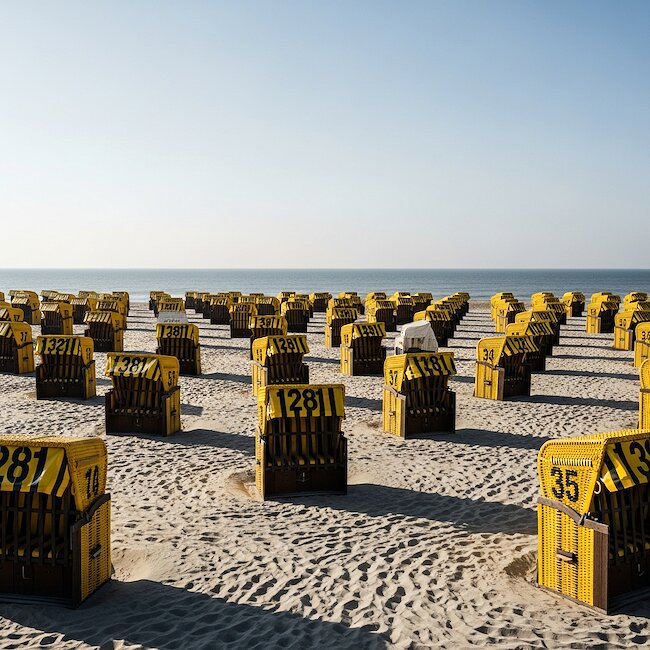 Nordseestrand in Cuxhaven-Duhnen
