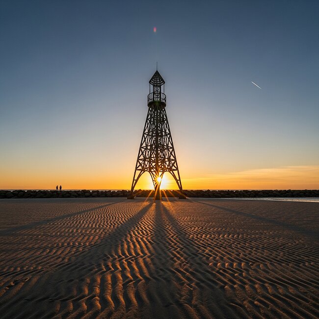 Kugelbake in Cuxhaven Kugelbake in Cuxhaven