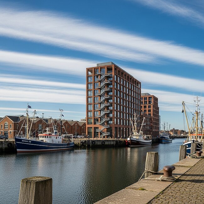 Fischereihafen in Cuxhaven Fischereihafen in Cuxhaven