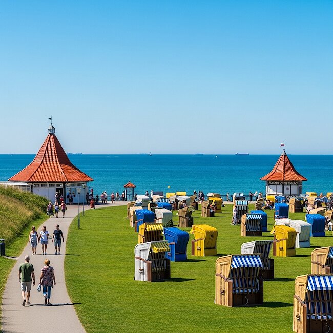 Strand in Cuxhaven Strand in Cuxhaven