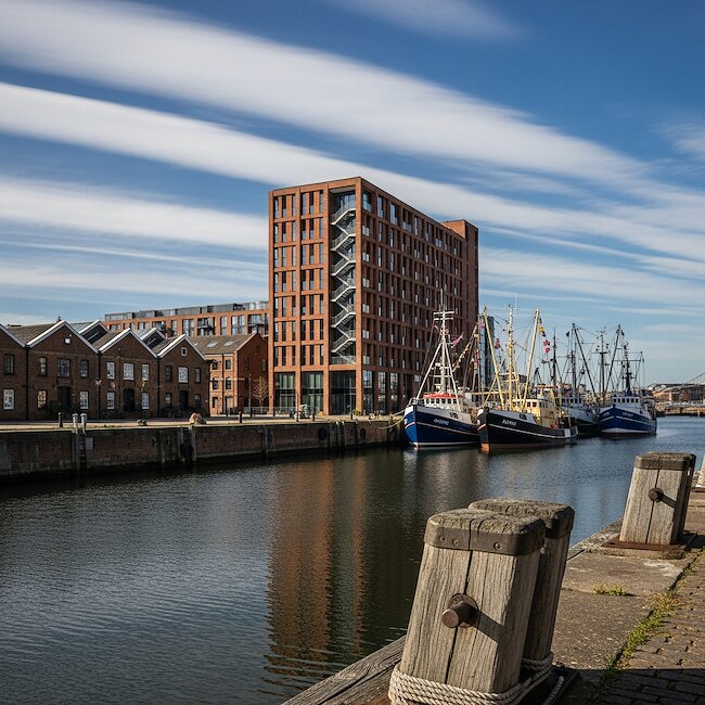 Fischereihafen in Cuxhaven Fischereihafen in Cuxhaven