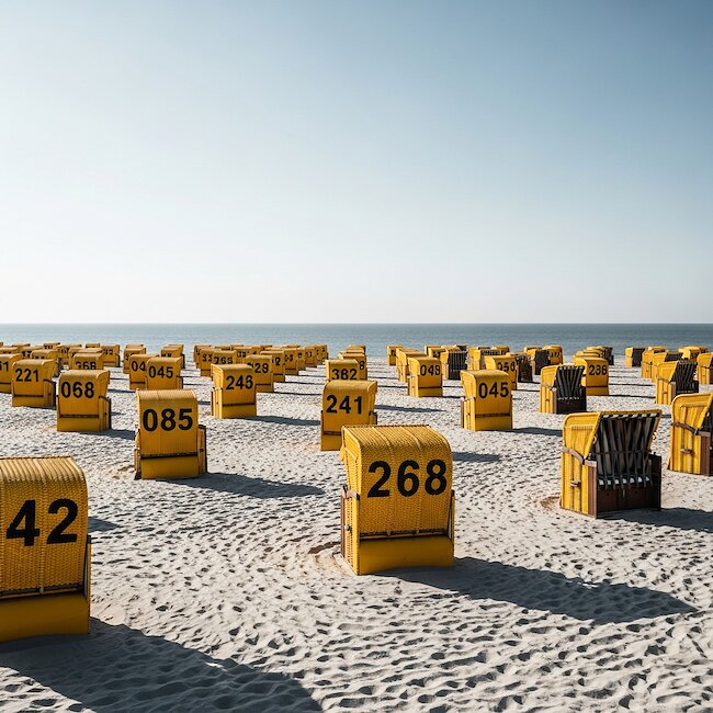 Nordseestrand in Cuxhaven-Duhnen