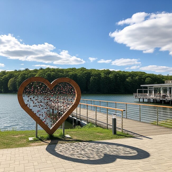 Urlaub in Schleswig-Holsstein an der Diekseepromenade in Malente