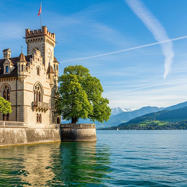 Schloss Montfort in Langenargen am Bodensee
