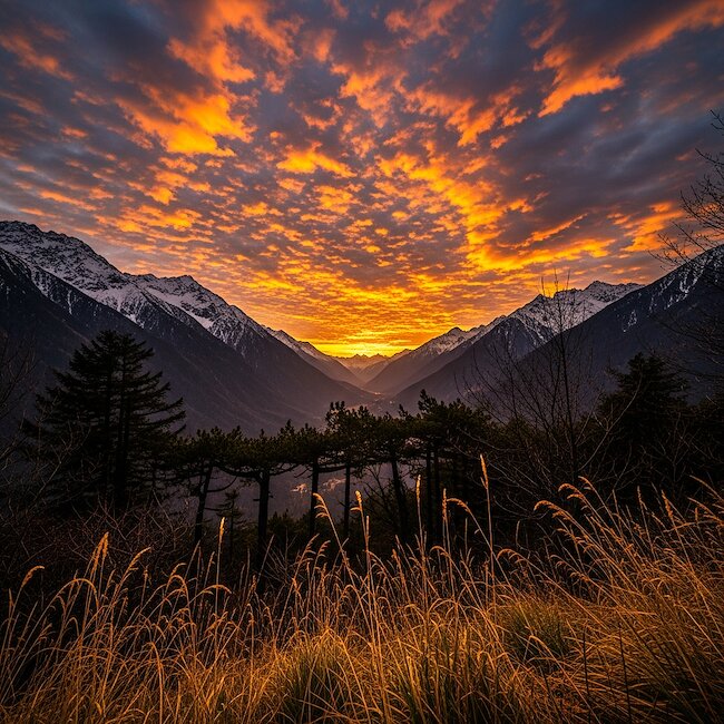 Blick auf Kienberg und Schönkahler bei Pfronten