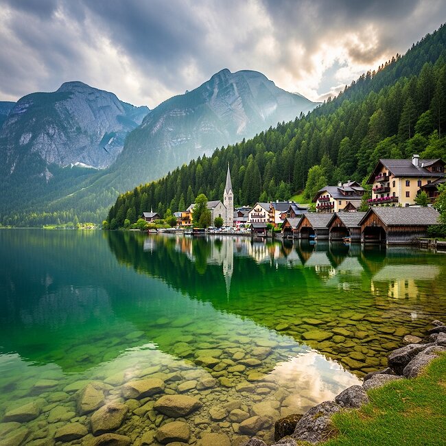 Panorama in Schönau am Königssee Panorama in Schönau am Königssee