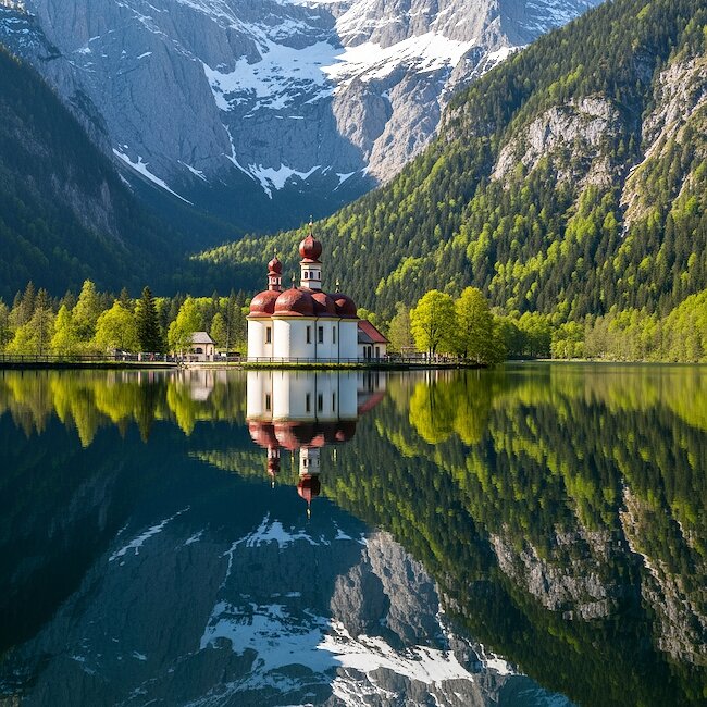 Königssee bei Berchtesgaden Königssee bei Berchtesgaden