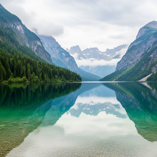 Obersee in Berchtesgaden Obersee in Berchtesgaden