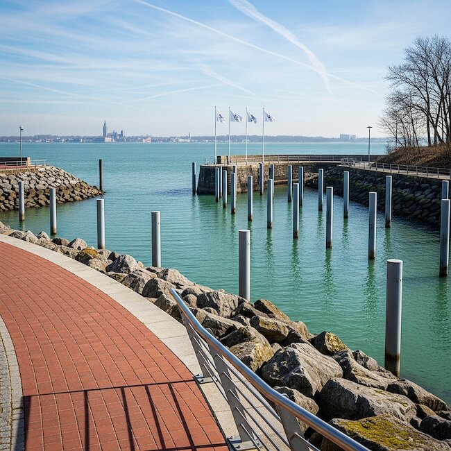 Strandpromenade in Friedrichshafen
