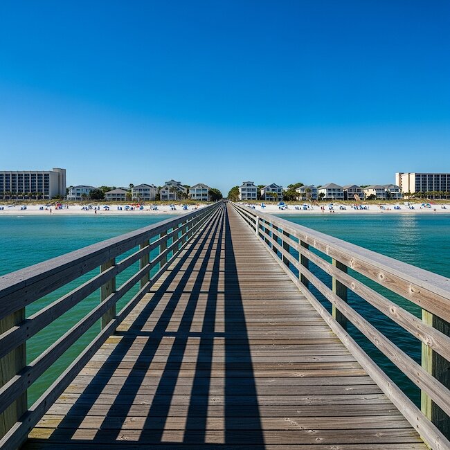 Südstrand in Großenbrode nahe Süssau