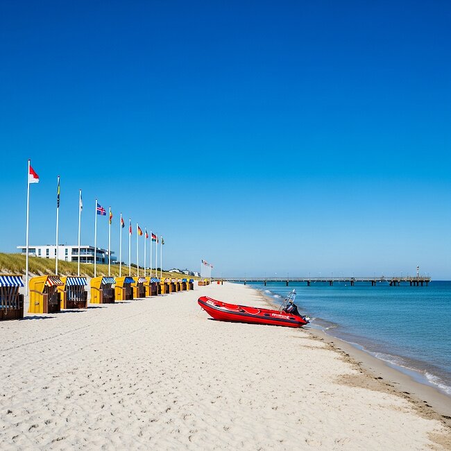 Strand von Dahme nahe Süssau