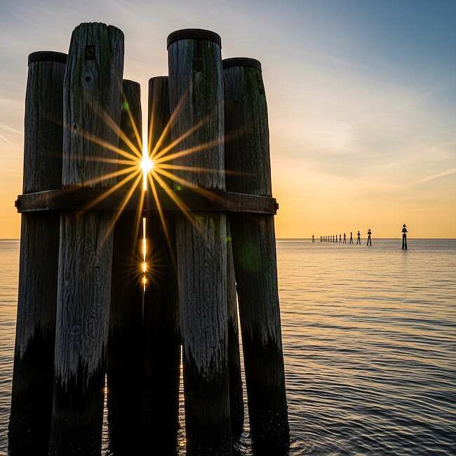 Abendstimmung am Bodensee bei Immenstaad Abendstimmung am Bodensee bei Immenstaad