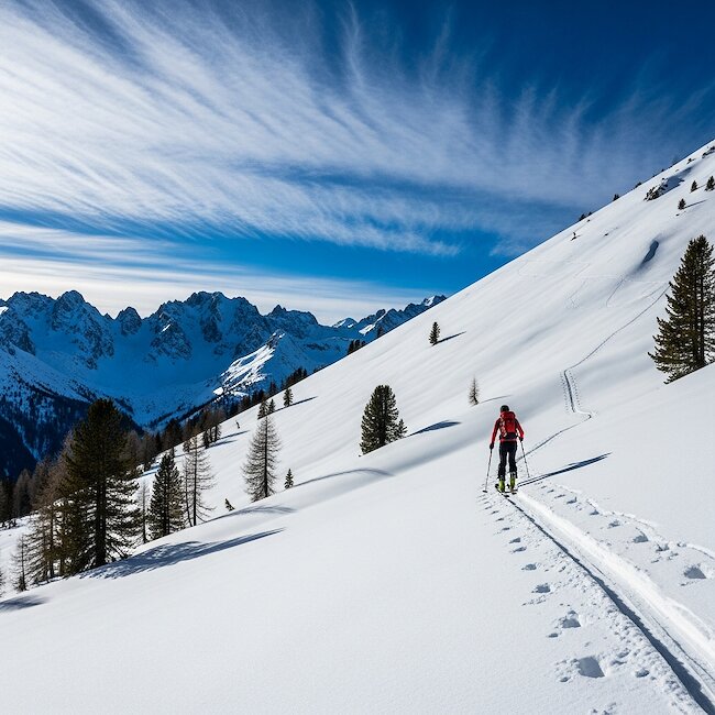 Skitour am Tegernsee