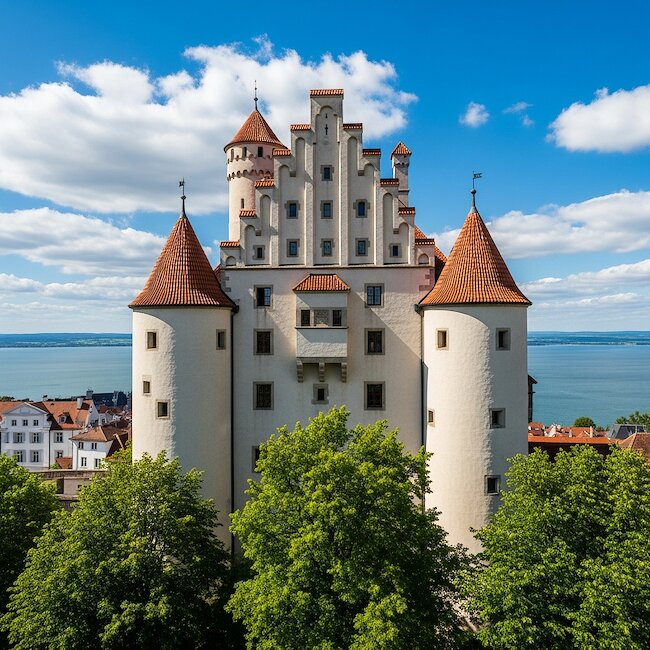 Burg Meersburg am Bodensee