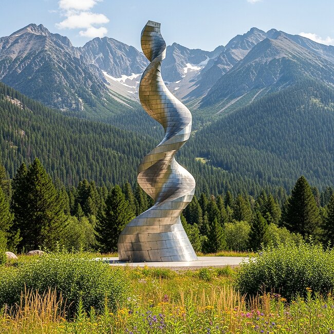 Skulptur in Bad Reichenhall
