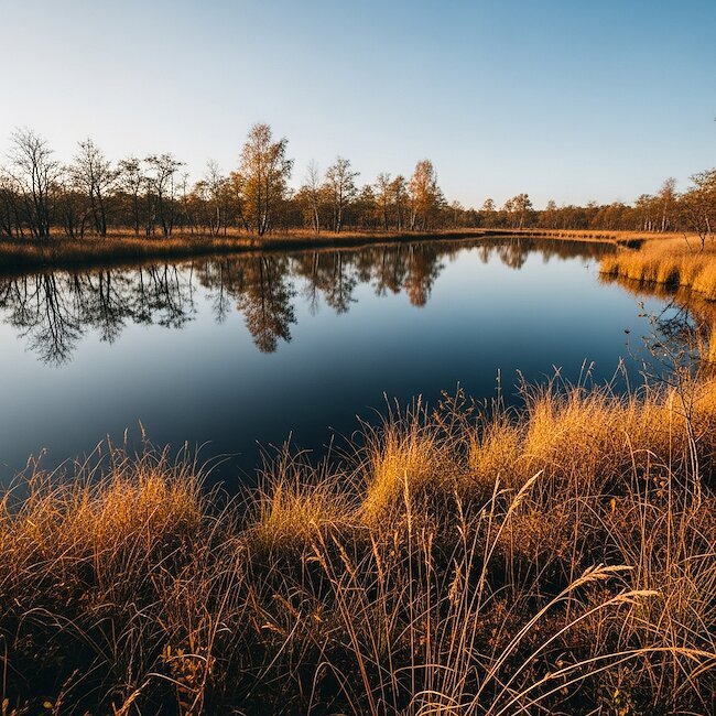 Hochmoor Kendlmühlfilzen bei Übersee
