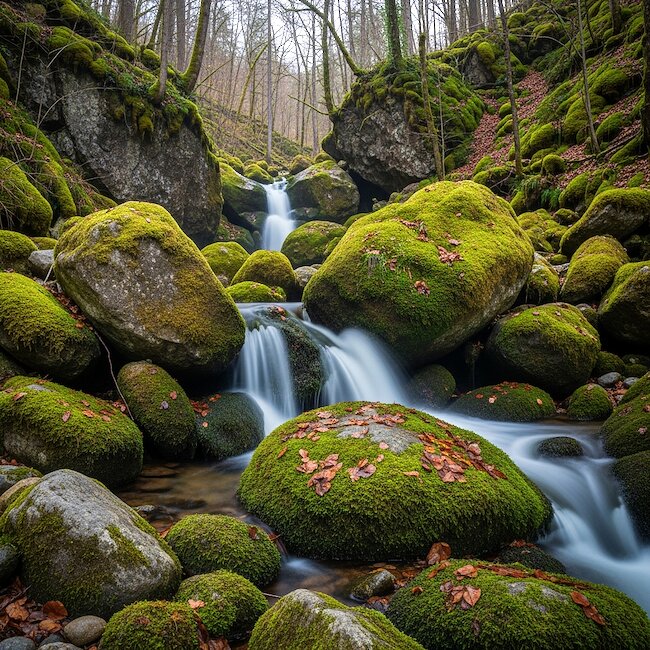 Wanderung an der Steinklamm bei Spiegelau