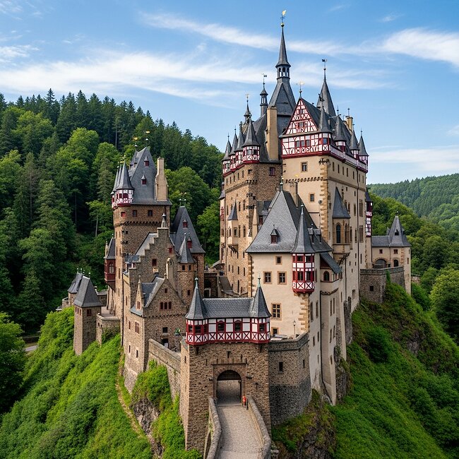 Urlaub in Rheinland-Pfalz  Burg Eltz