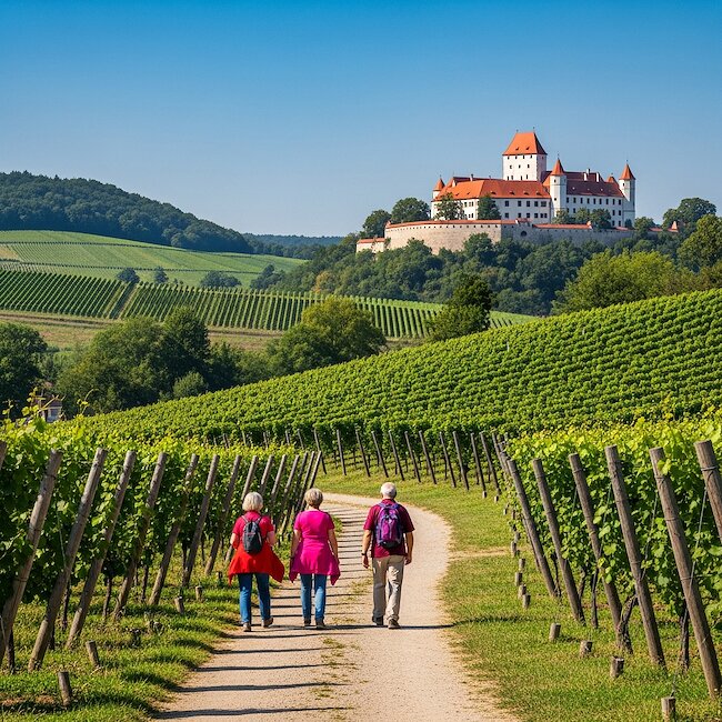 Schloss Staufenberg bei Durbach im Schwarzwald