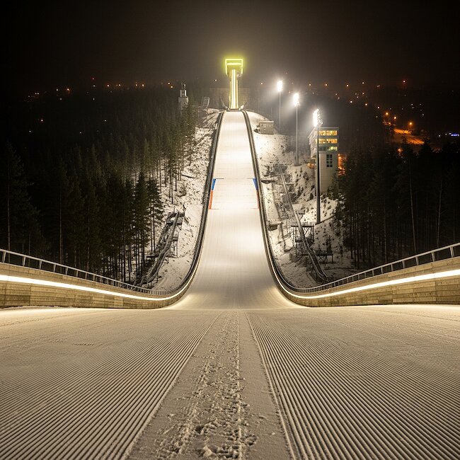 Skisprungschanze Vogtlandarena in Klingenthal Skisprungschanze Vogtlandarena in Klingenthal