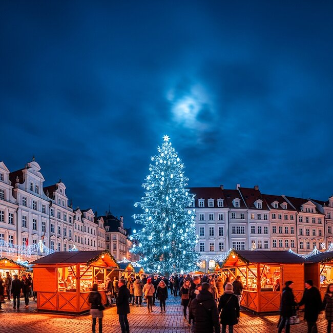 Weihnachtsmarkt in Plauen im Vogtland Weihnachtsmarkt in Plauen im Vogtland