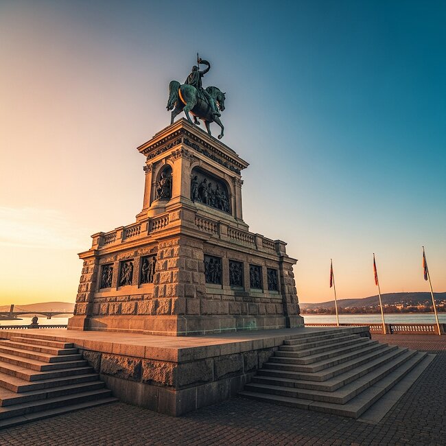 Kaiser Wilhelm I Denkmal in Koblenz