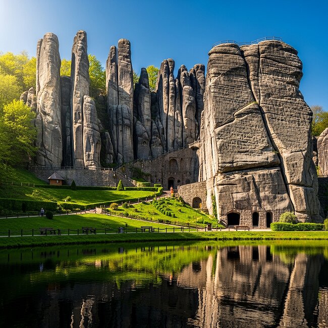 Urlaub in Nordrhein-Westfalen Externsteine
