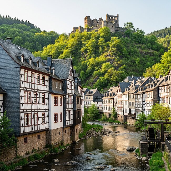 Urlaub in Nordrhein-Westfalen Monschau in der Eifel