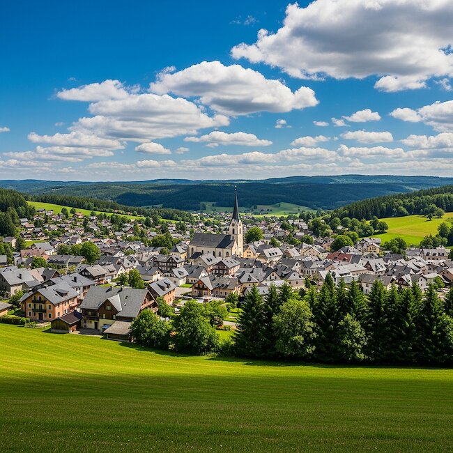 Oberwiesenthal im Sommer