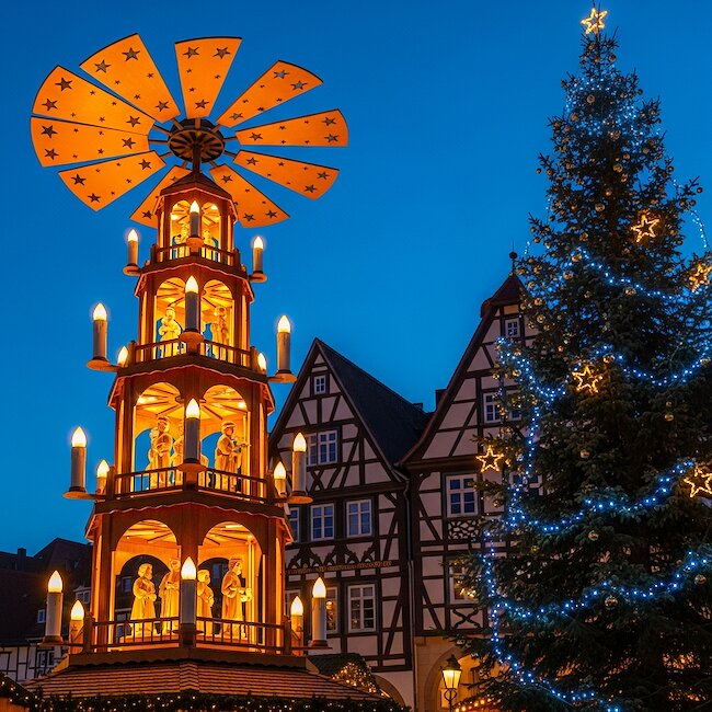 Weihnachtsmarkt in Quedlinburg
