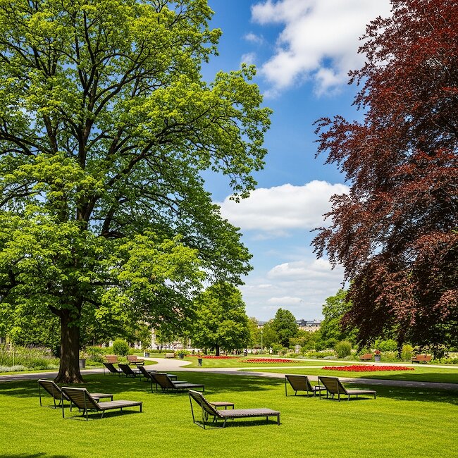 Parkanlage in Bad Harzburg