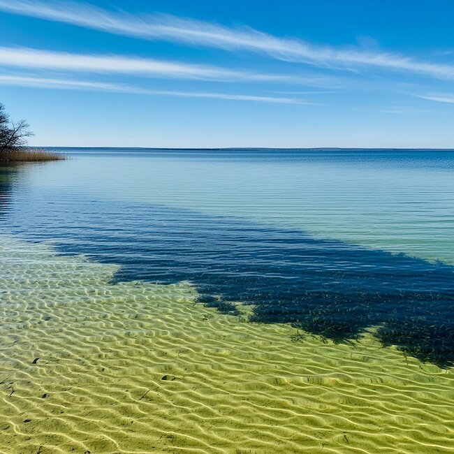 Blick über den Unteruckersee Blick über den Unteruckersee