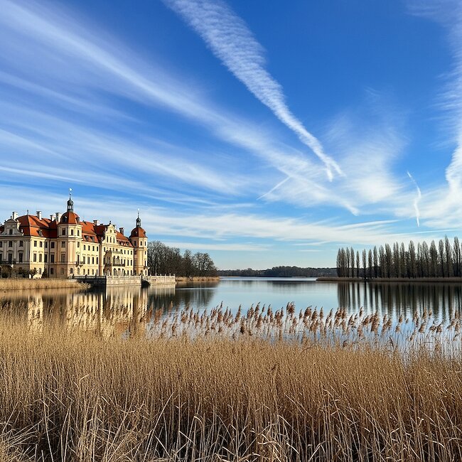Panorama am Schloss Rheinsberg