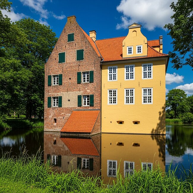 Manningaburg in Pewsum in Krummhörn