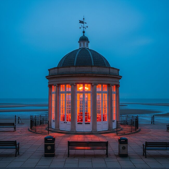 Musikpavillon auf Borkum