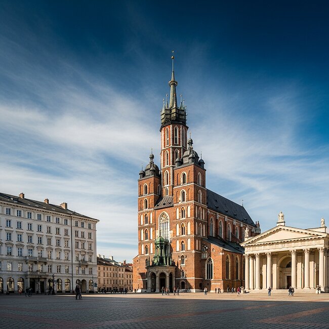 Marktplatz und Dom von Schwerin
