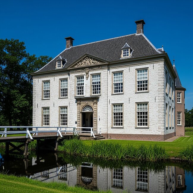 Wasserschloss Norderburg in Dornum