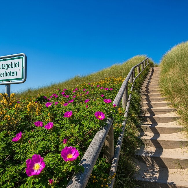 Dünenschutzgebiet auf Wangerooge