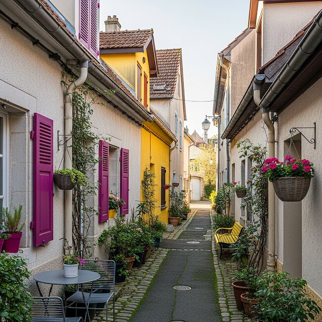 Lübsche Höfe in Lübeck