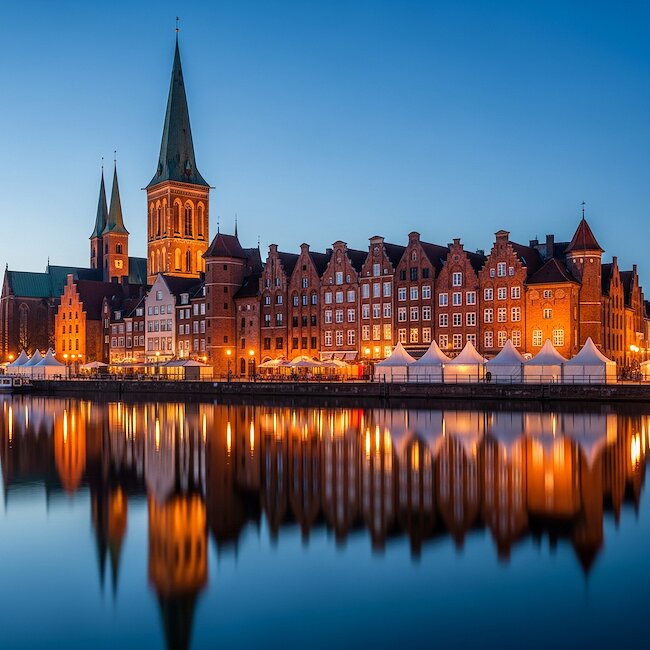 Weihnachtsmarkt in Lübeck