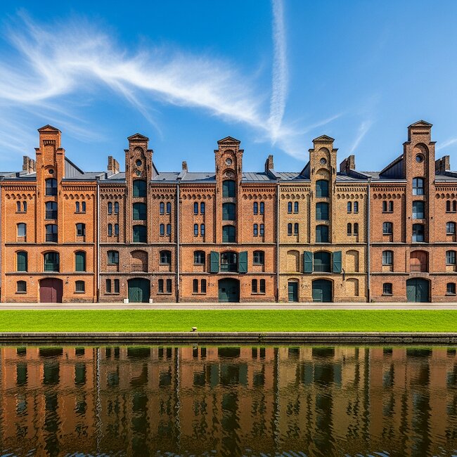 Salzspeichergruppe in Lübeck
