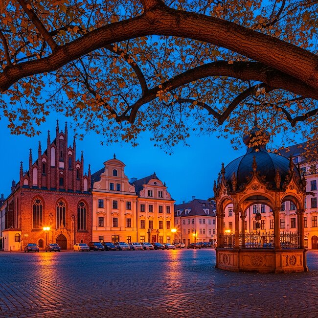 Marktplatz von Wismar Marktplatz von Wismar