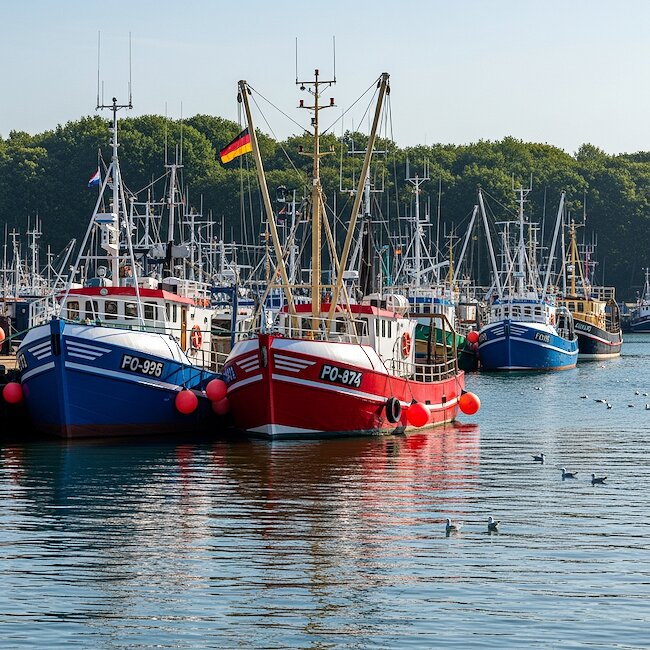 Fischerhafen von Travemünde