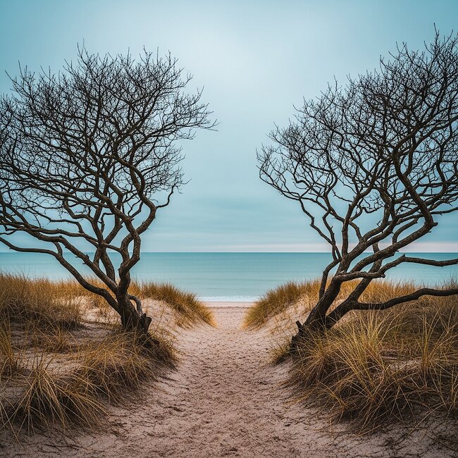 Strand auf der Insel Poel