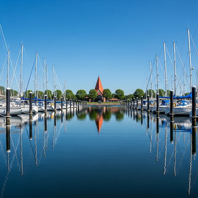 Kirchdorf-Marina auf der Insel Poel