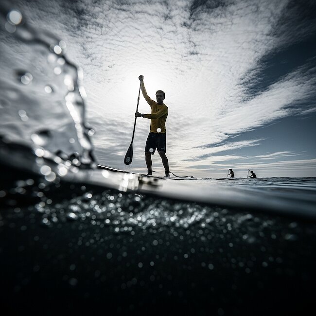 Standup-Paddeling bei Scharbeutz