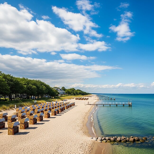 Strand von Haffkrug bei Scharbeutz